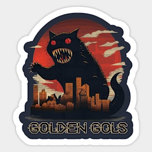 Golden Gols Sticker